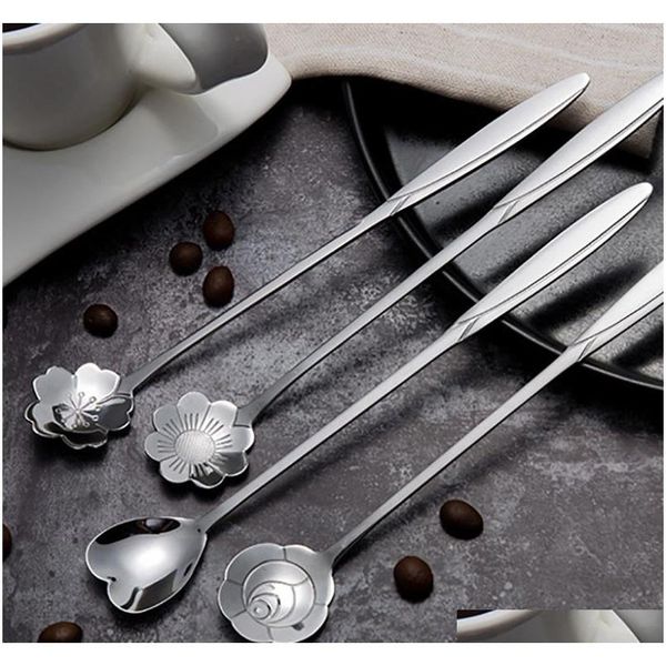 long handle cocktail stirring spoons stainless steel flower heart spoons ice cream coffee spoon home bar flatware tools drop ship rxajk
long handle cocktail stirring spoons stainless steel flower heart spoons ice cream coffee spoon home bar flatware tools drop ship rxajk
