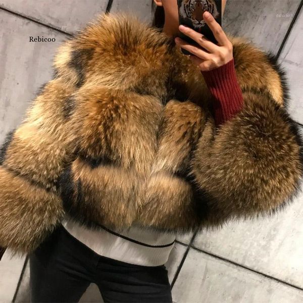 fur coat environmental fur winter new style women's clothing leather fake coat round neck to keep warm1, Black
fur coat environmental fur winter new style women's clothing leather fake coat round neck to keep warm1, Black