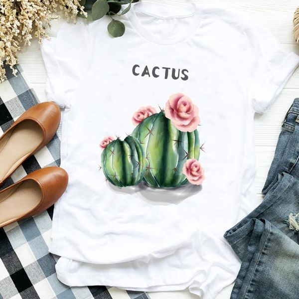 women lady plant cactus cute flower trend fashion 90s clothing t tee womens tshirt female shirt clothes graphic t-shirt, White
women lady plant cactus cute flower trend fashion 90s clothing t tee womens tshirt female shirt clothes graphic t-shirt, White