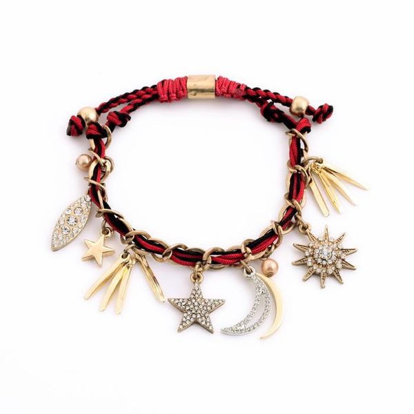 симпатичные rope chain игристые star moon браслет one direction ювелирные изделия pulseiras femininas вспомогательное оборудование ювелирных, Golden;silver
симпатичные rope chain игристые star moon браслет one direction ювелирные изделия pulseiras femininas вспомогательное оборудование ювелирных, Golden;silver