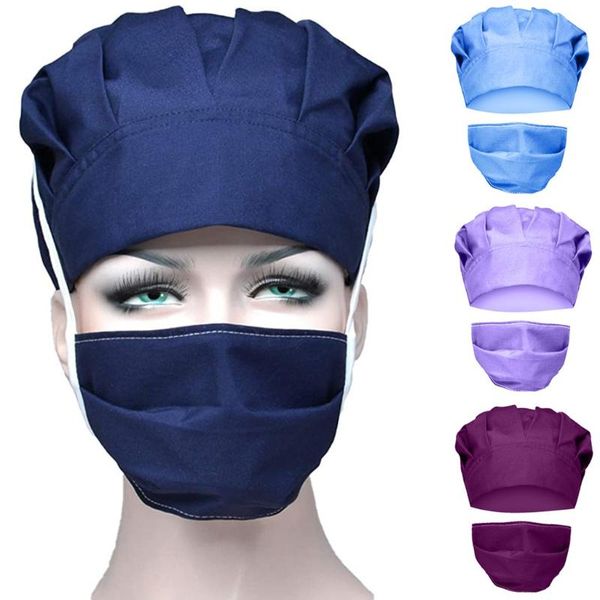 fashion cotton face cover respirator washable reusable bouffant cap working hat sweatband adjustable tie berets cover cap, Blue;gray
fashion cotton face cover respirator washable reusable bouffant cap working hat sweatband adjustable tie berets cover cap, Blue;gray