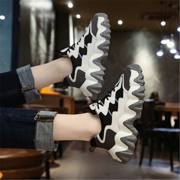 2021 new spring summer woman chunky knitted breathable father fashion 7.5cm height increasing casual mujer zapatos shoes nc61, Black;white
2021 new spring summer woman chunky knitted breathable father fashion 7.5cm height increasing casual mujer zapatos shoes nc61, Black;white