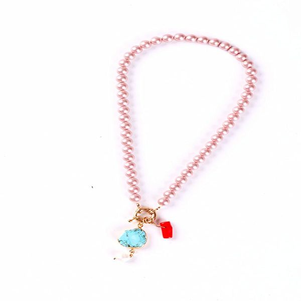 natural pink freshwater pearl blue stone endant fashion necklace fashion trendy jewelry gift new design necklace, Silver
natural pink freshwater pearl blue stone endant fashion necklace fashion trendy jewelry gift new design necklace, Silver