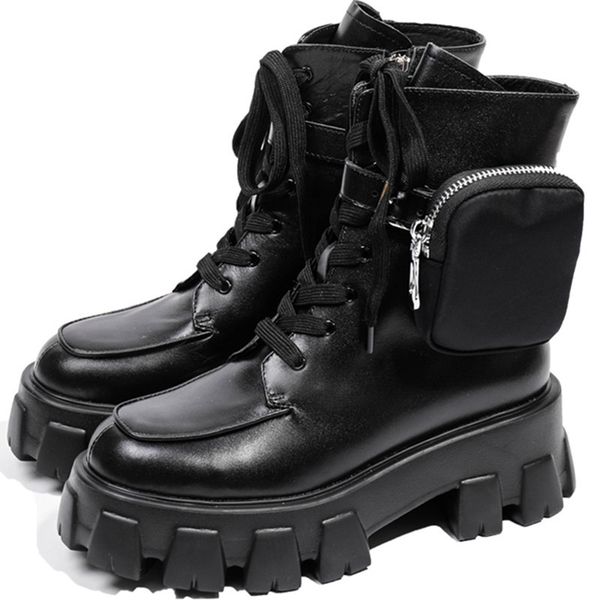 rasmeup winter pocket female boots women platform shoes lace up thick-soled black boots woman half botas mujer 201020
rasmeup winter pocket female boots women platform shoes lace up thick-soled black boots woman half botas mujer 201020
