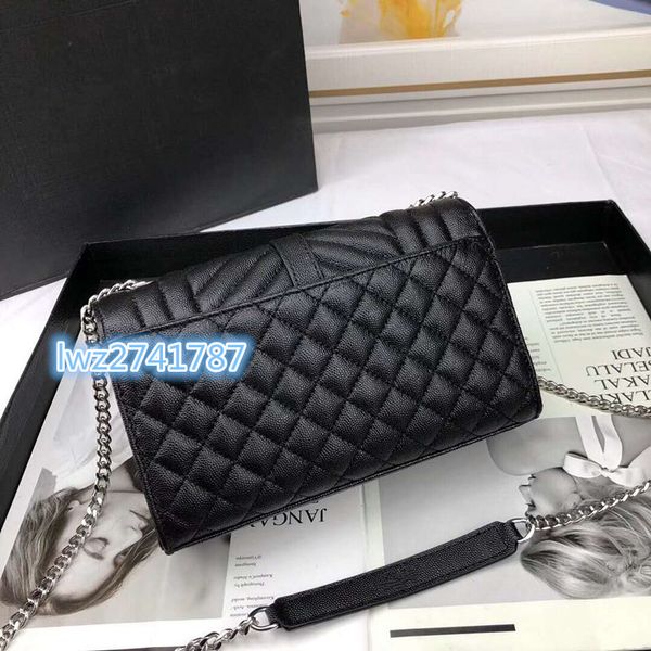 outlet caviar style genuine leather fashion shoulder flap crossbody bag handbag for women with box
outlet caviar style genuine leather fashion shoulder flap crossbody bag handbag for women with box