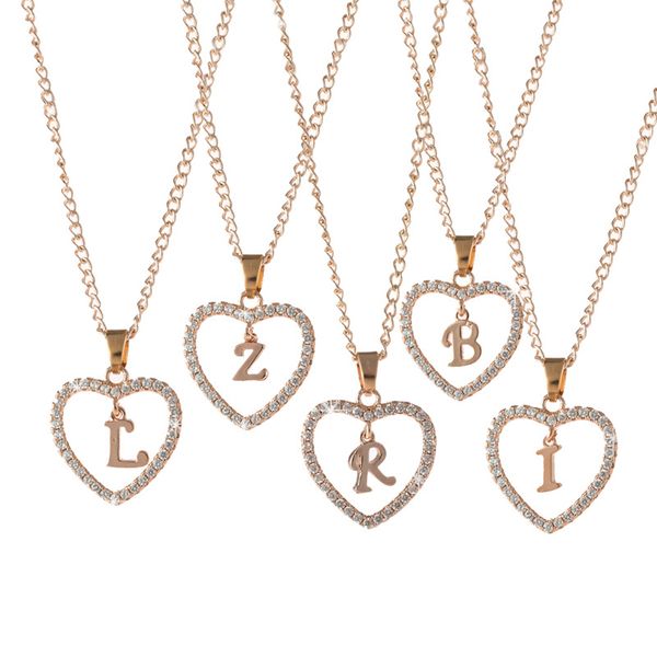 charm 26 letter necklace alloy a-z alphabet love heart pendant necklaces for women men fashion jewelry christmas gift lqq265, Silver
charm 26 letter necklace alloy a-z alphabet love heart pendant necklaces for women men fashion jewelry christmas gift lqq265, Silver