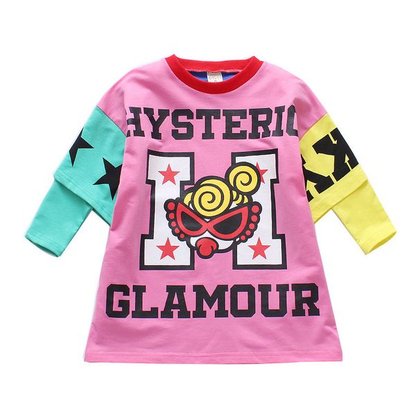 long sleeve girls t-shirt kids clothes baby girls cartoon print hip hop boys t shirts casual tees children's clothing y200704, Blue
long sleeve girls t-shirt kids clothes baby girls cartoon print hip hop boys t shirts casual tees children's clothing y200704, Blue