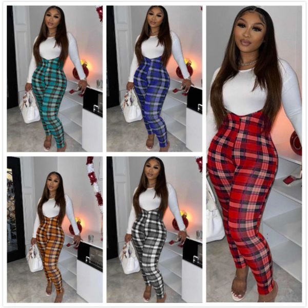 women tracksuits plaid two pieces set designer 2021 slim t-shirt jumpsuit ladies new fashion outfits sportwear c3366, White
women tracksuits plaid two pieces set designer 2021 slim t-shirt jumpsuit ladies new fashion outfits sportwear c3366, White