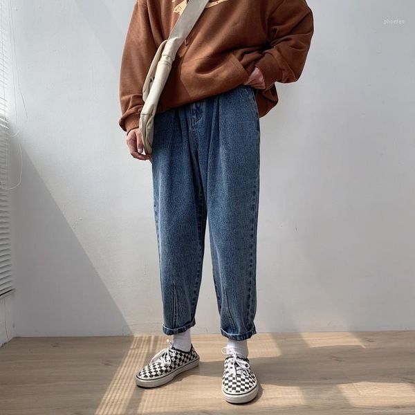 2019 autumn men's haren pants baggy homme casual pants cargo pocket jeans biker denim mens blue color loose trousers size -2xl1
2019 autumn men's haren pants baggy homme casual pants cargo pocket jeans biker denim mens blue color loose trousers size -2xl1