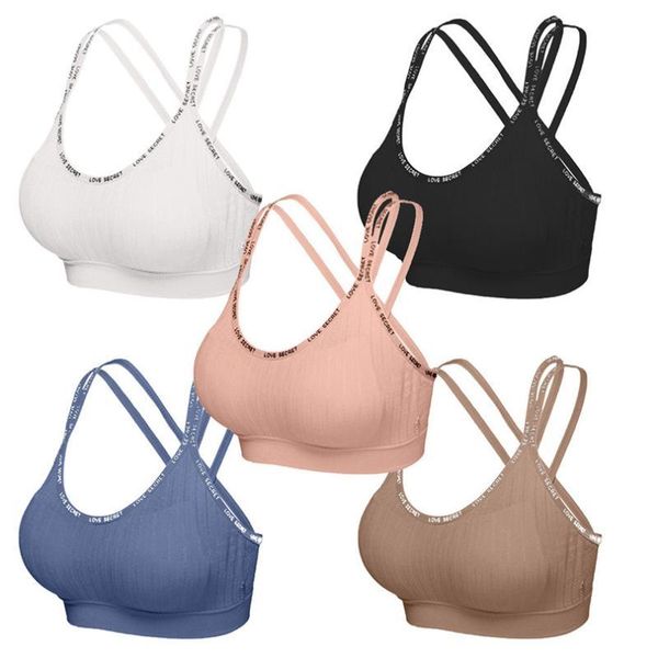 women seamless sports bra fitness shockproof running yoga gym workout backless sport vest kg-447, White;black
women seamless sports bra fitness shockproof running yoga gym workout backless sport vest kg-447, White;black