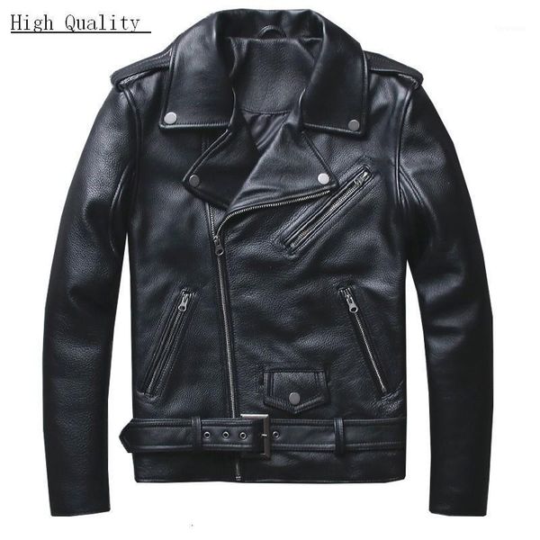 luxury black genuine leather jackets men biker cowhide real leather coats mens new slim zippers motorcycle cow jackets1
luxury black genuine leather jackets men biker cowhide real leather coats mens new slim zippers motorcycle cow jackets1