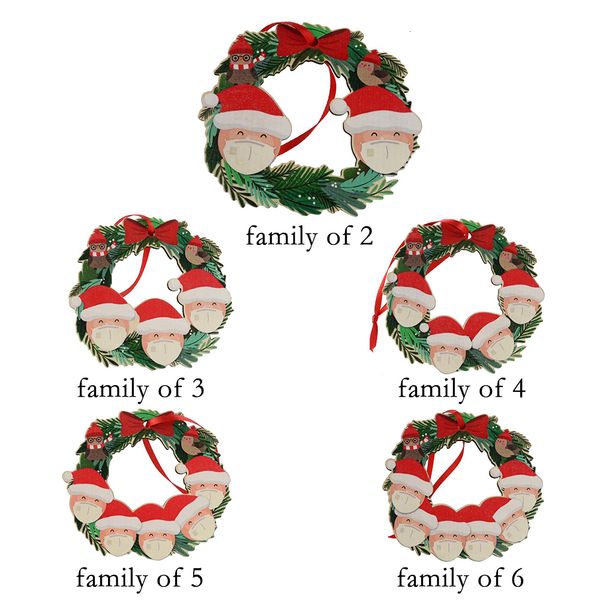 2020 christmas decorations family fighting epidemic pendant christmas tree wooden snowman pendant christmas party gift w 
2020 christmas decorations family fighting epidemic pendant christmas tree wooden snowman pendant christmas party gift w