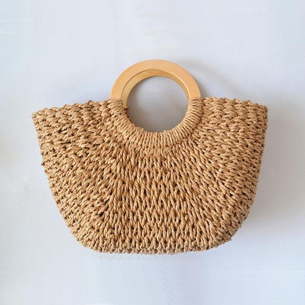 summer beach bag paper rope деревянная ручка круглый ковш сумка женщины руки сплетенные соломы женский кемпинг пикник
summer beach bag paper rope деревянная ручка круглый ковш сумка женщины руки сплетенные соломы женский кемпинг пикник