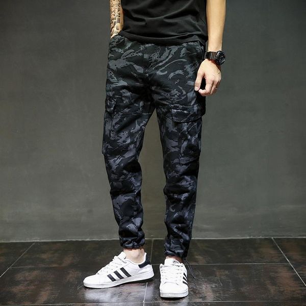 european american fashion streetwear mens jeans jogger pants brand clothing navy blue color ankle banded pants denim tied jeans
european american fashion streetwear mens jeans jogger pants brand clothing navy blue color ankle banded pants denim tied jeans