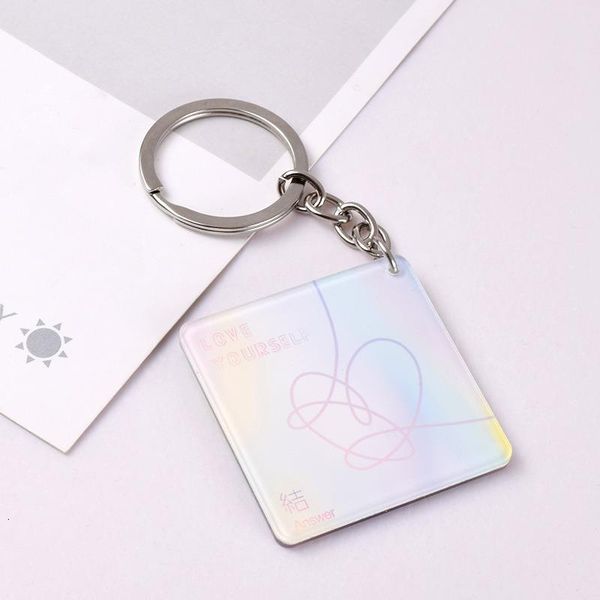 kpop bangtan boys love yourself answer same style keyring laser keychain bag pendant 4*4cm drop shipping, Black
kpop bangtan boys love yourself answer same style keyring laser keychain bag pendant 4*4cm drop shipping, Black