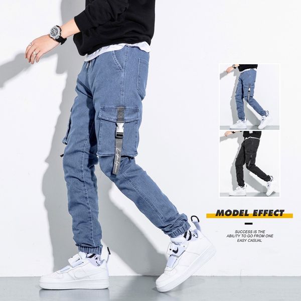 men's jeans spring and autumn overalls overalls 9 jeans 9-point pants men's corset loose trendeasy to wearfat plus size 9-point pa, Blue
men's jeans spring and autumn overalls overalls 9 jeans 9-point pants men's corset loose trendeasy to wearfat plus size 9-point pa, Blue