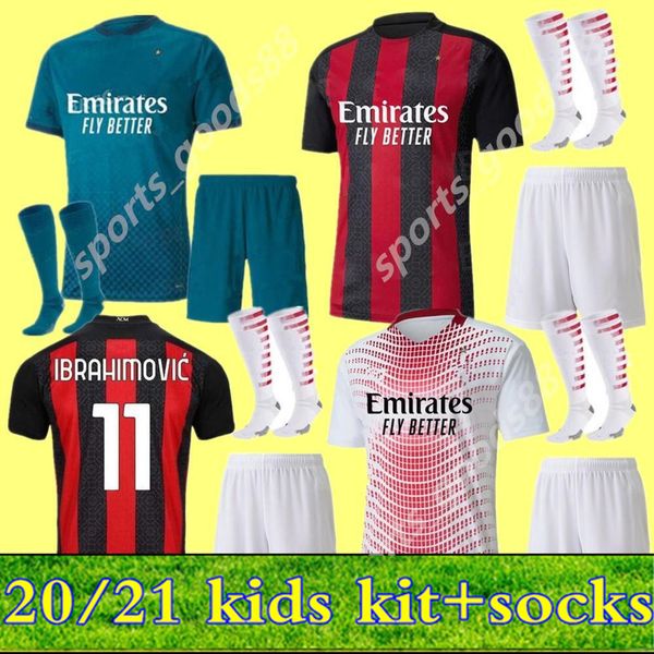 kids kit ac 2020 2021 milan ibrahimovic home away 3rd soccer jerseys 20 21 piatek paqueta theo rebic football shirts youth boys uniforms, Black;yellow
kids kit ac 2020 2021 milan ibrahimovic home away 3rd soccer jerseys 20 21 piatek paqueta theo rebic football shirts youth boys uniforms, Black;yellow