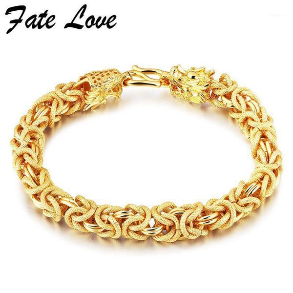 luxury golden men bracelet 2020 hip hop jewelry dragon clasp snake skin design chain bracelets mens jewellery pulseras hombre1, Black
luxury golden men bracelet 2020 hip hop jewelry dragon clasp snake skin design chain bracelets mens jewellery pulseras hombre1, Black