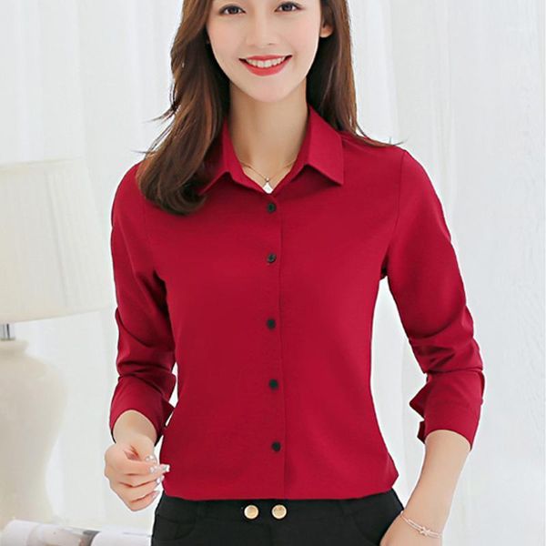 13 colors women's blouse long sleeve red shirt female white blouse office autumn for women 2020 solid color chiffon1
13 colors women's blouse long sleeve red shirt female white blouse office autumn for women 2020 solid color chiffon1