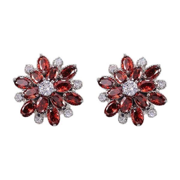 1 pair gorgeous stud earrings wedding cubic zircon ear stud women girls birthday gifts jewelry, Golden;silver
1 pair gorgeous stud earrings wedding cubic zircon ear stud women girls birthday gifts jewelry, Golden;silver