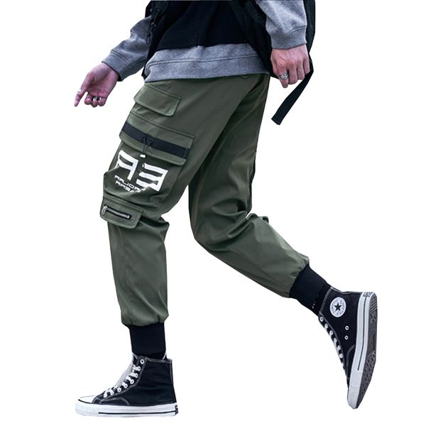 ribbons men streetwear pants pantalon tatical hip hop casual trousers side pockets harem pants overalls, Black
ribbons men streetwear pants pantalon tatical hip hop casual trousers side pockets harem pants overalls, Black