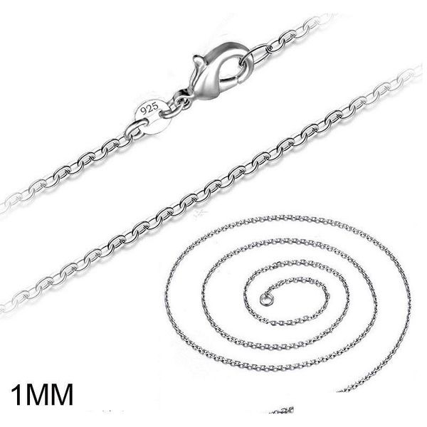 925 sterling silver o necklace chain 1mm 16-24inches diy jewelry for pendants necklace christmas gift women men gift new cxzk8
925 sterling silver o necklace chain 1mm 16-24inches diy jewelry for pendants necklace christmas gift women men gift new cxzk8