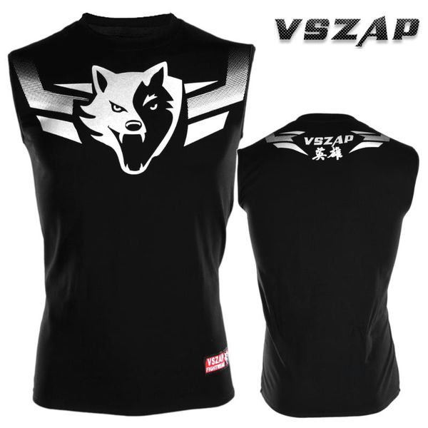 vszap silver hero gym vest sleeveless sport t-shirt mixed training combat combat training sanda uniform men's clothing, Gray;blue
vszap silver hero gym vest sleeveless sport t-shirt mixed training combat combat training sanda uniform men's clothing, Gray;blue