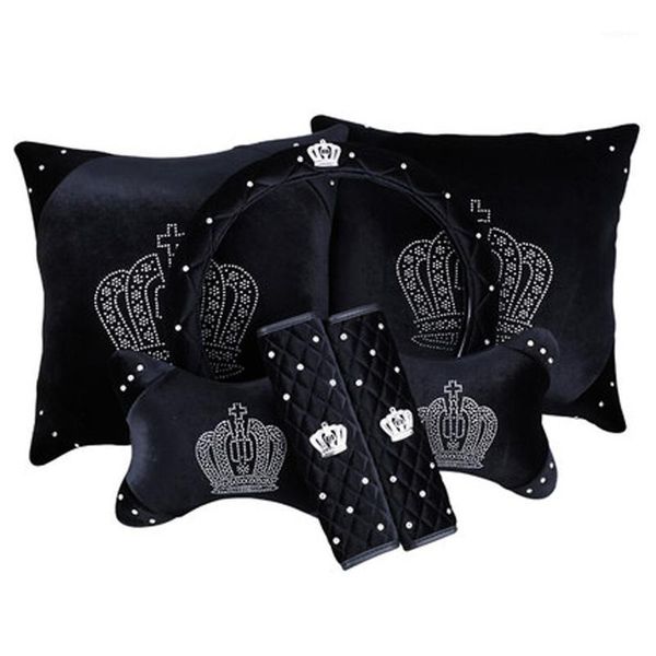 steering wheel covers winter crown crystal car seat headrest pillow plush auto neck waist support pillows interior accessories1
steering wheel covers winter crown crystal car seat headrest pillow plush auto neck waist support pillows interior accessories1