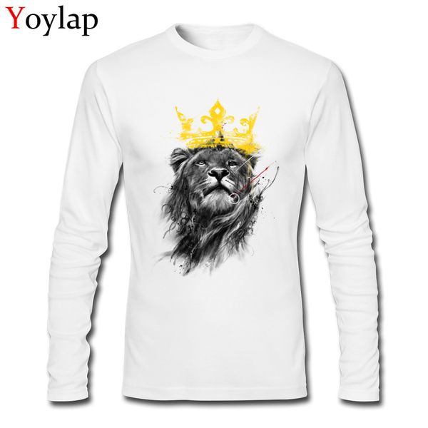 2017 art design no king men tee shirt lion print male fashion t-shirts fabric long sleeve classic sport hooded sweatshirt hoodie
2017 art design no king men tee shirt lion print male fashion t-shirts fabric long sleeve classic sport hooded sweatshirt hoodie