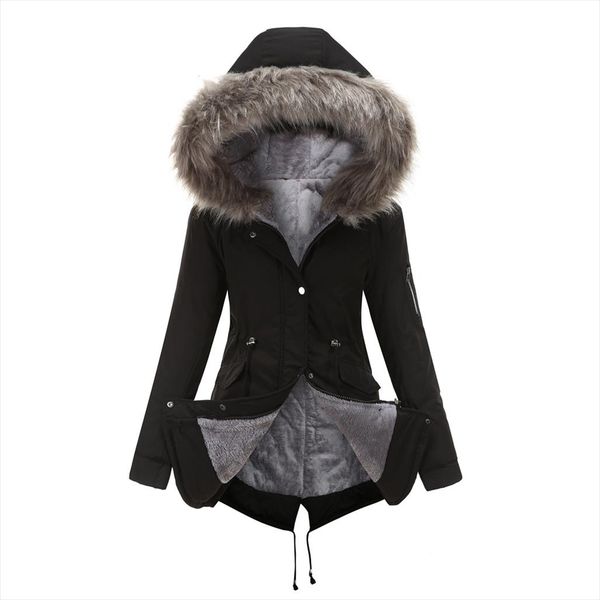 новый parkas женщины женщины зимнее пальто сгущение хлопок зимняя куртка женская черная из искусственного меха outwear parkas для женщин, Black
новый parkas женщины женщины зимнее пальто сгущение хлопок зимняя куртка женская черная из искусственного меха outwear parkas для женщин, Black