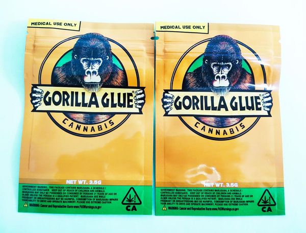 gorilla glue bag 3.5g smell proof bags vape packaging for gorilla glue mylar zipper bag dhl sfgsf
gorilla glue bag 3.5g smell proof bags vape packaging for gorilla glue mylar zipper bag dhl sfgsf