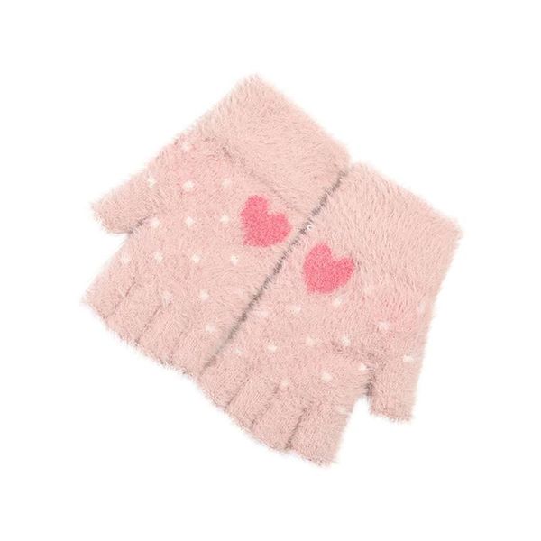 five fingers gloves fashion winter women knitted half finger dots solid soft warm plush mittens cute fingerless glove handschoenen guantes, Blue;gray
five fingers gloves fashion winter women knitted half finger dots solid soft warm plush mittens cute fingerless glove handschoenen guantes, Blue;gray