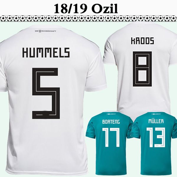 2018 hummels mens soccer jerseys muller boateng draxler kroos home white away green football shirts short sleeve uniforms, Black;yellow
2018 hummels mens soccer jerseys muller boateng draxler kroos home white away green football shirts short sleeve uniforms, Black;yellow