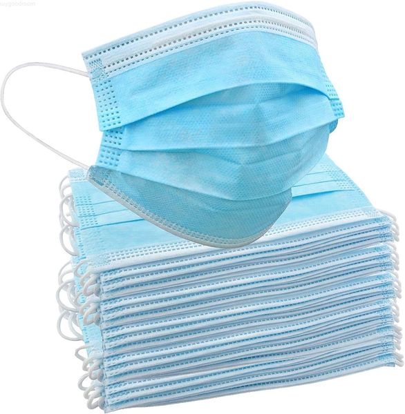 50 pack disposable face masks with elastic earloops 3-ply breathable non-woven mask comfortable filter protetive safety mask
50 pack disposable face masks with elastic earloops 3-ply breathable non-woven mask comfortable filter protetive safety mask