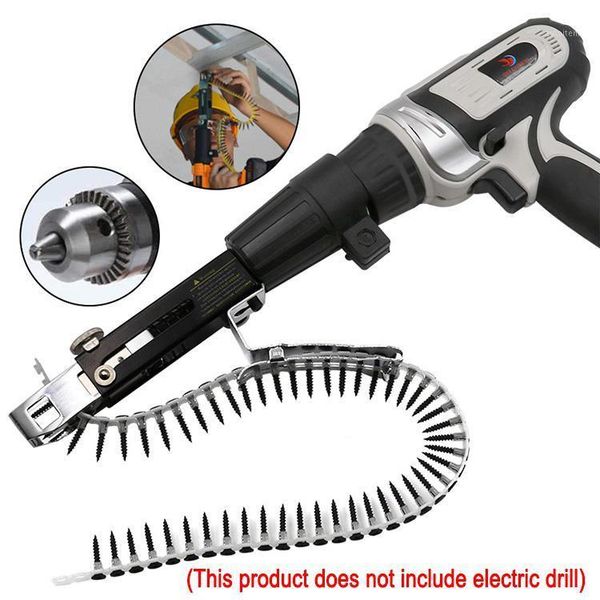 automatic chain nail machine adapter screw machine for electric drill woodworking tool cordless power drill attachment1
automatic chain nail machine adapter screw machine for electric drill woodworking tool cordless power drill attachment1