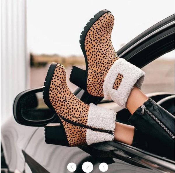 2020 plush snow boots women wedges ankle boots slip-resistant thermal female cotton fur thicken warm shoes botas mujer, Black
2020 plush snow boots women wedges ankle boots slip-resistant thermal female cotton fur thicken warm shoes botas mujer, Black