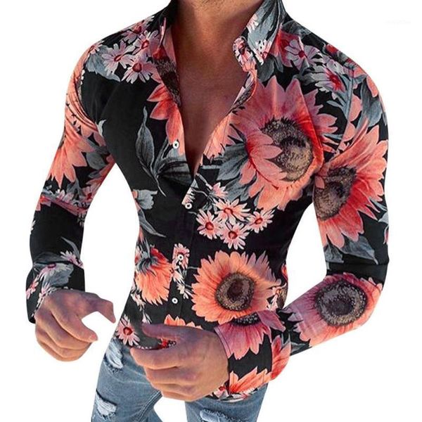 stylish mens autumn long sleeve 3d floral print down cotton slim shirt men fashion casual male social business dress shirts1, White;black
stylish mens autumn long sleeve 3d floral print down cotton slim shirt men fashion casual male social business dress shirts1, White;black