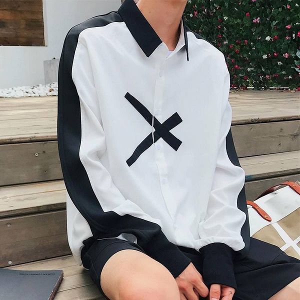 casual mens blouses 2019 japan harajuku shirts korean style short sleeve shirt japanese print shirt male hip hop shirt for boys, White;black
casual mens blouses 2019 japan harajuku shirts korean style short sleeve shirt japanese print shirt male hip hop shirt for boys, White;black