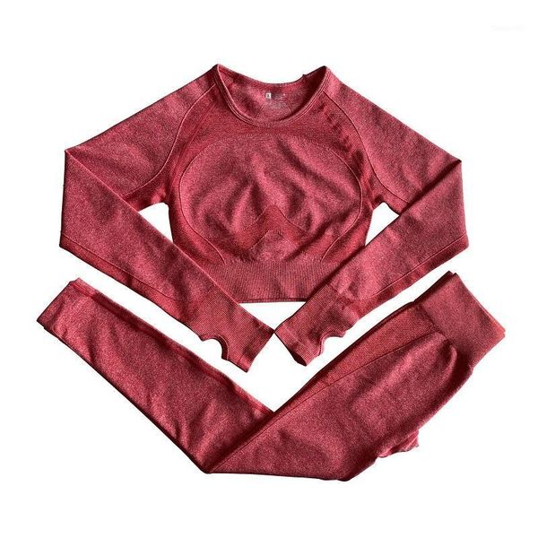 yoga outfits set sports suit women sportswear outfit fitness athletic wear gym seamless long sleeve workout clothes1, White;red
yoga outfits set sports suit women sportswear outfit fitness athletic wear gym seamless long sleeve workout clothes1, White;red