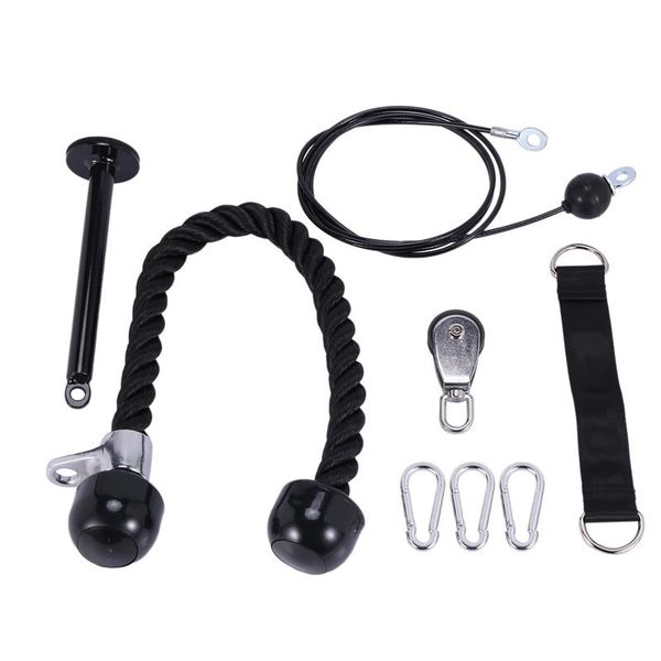 fitness pulley loading pin lifting triceps rope machine exercise length adjustable home gym sports accessories
fitness pulley loading pin lifting triceps rope machine exercise length adjustable home gym sports accessories