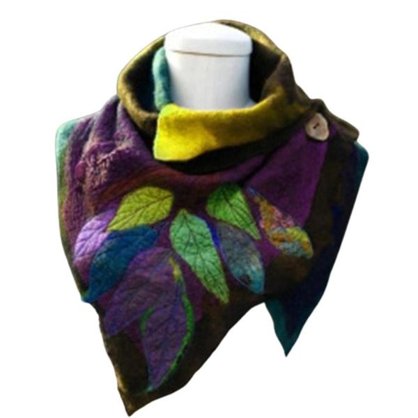 2020 new vintage women autumn winter leaf soft wrap irregular scarf button warm shawl female foulard echarpe bandana, Blue;gray
2020 new vintage women autumn winter leaf soft wrap irregular scarf button warm shawl female foulard echarpe bandana, Blue;gray