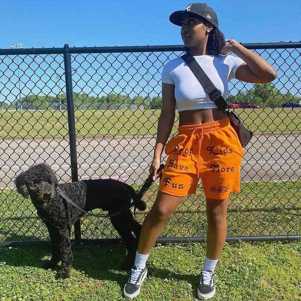 neon orange letter print loose jogger shorts for women casual high waist drawstring biker short activewear running dance short, White;black
neon orange letter print loose jogger shorts for women casual high waist drawstring biker short activewear running dance short, White;black