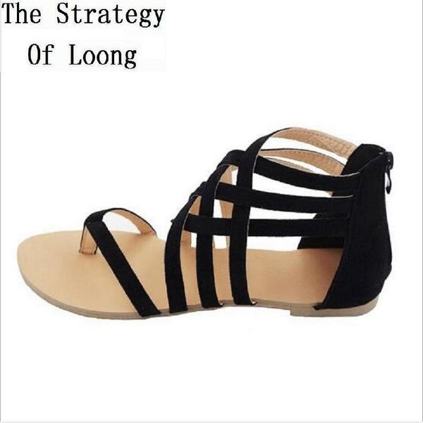 women summer new europe america style plus size zipper flip flops gladiator casual nubuck flat heels cover heel sandals 20201121, Black
women summer new europe america style plus size zipper flip flops gladiator casual nubuck flat heels cover heel sandals 20201121, Black