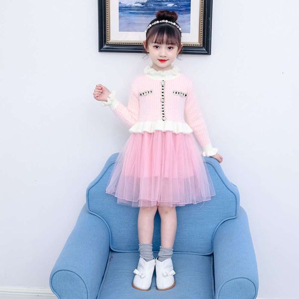 2020 new sweater autumn and winter children's wear foreign sle little fragrance baby princs skirt girl's drs, Red;yellow
2020 new sweater autumn and winter children's wear foreign sle little fragrance baby princs skirt girl's drs, Red;yellow