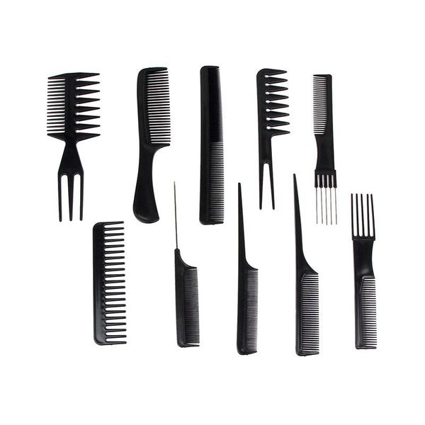 stylist hairdressing combs,multifunctional hair design hair detangler comb makeup barber haircare styling tool set wmtdla, Silver 
stylist hairdressing combs,multifunctional hair design hair detangler comb makeup barber haircare styling tool set wmtdla, Silver
