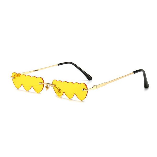 2020 frameless personality female sunglasses fashion style small siamese loving women's sun glasses lentes de sol mujer colorful, White;black
2020 frameless personality female sunglasses fashion style small siamese loving women's sun glasses lentes de sol mujer colorful, White;black