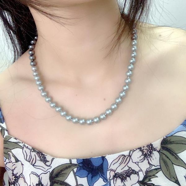 imitation pearl choker necklace round beads glass pearls shell strand necklaces & pendants statement necklace for women 18" a914, Silver
imitation pearl choker necklace round beads glass pearls shell strand necklaces & pendants statement necklace for women 18" a914, Silver