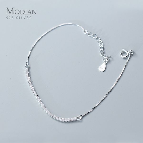 modian fashion shining clear cz geometric bracelet for women 925 sterling silver link chain adjustable bracelet fine jewelry 1028, Black
modian fashion shining clear cz geometric bracelet for women 925 sterling silver link chain adjustable bracelet fine jewelry 1028, Black