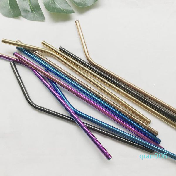 304 drinking reusable stainless bent steel and straight metal colored straws for 600ml cuphj18
304 drinking reusable stainless bent steel and straight metal colored straws for 600ml cuphj18