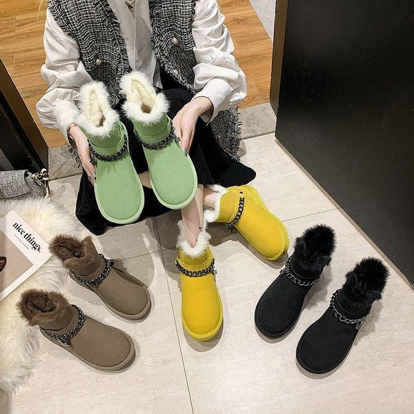 winter ankle boots round toe women's shoes boots-women booties woman 2020 low heel australia winter footwear plush warm boots, Black
winter ankle boots round toe women's shoes boots-women booties woman 2020 low heel australia winter footwear plush warm boots, Black